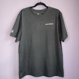 Atlanta Falcons ATL NFL Sports Fan Dri Fit Nike Short Sleeve Dark Grey XL